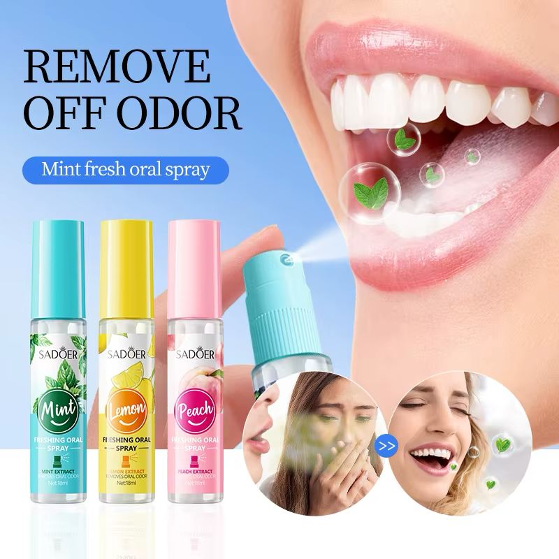 đż SPRAY BUCAL MENTHE SADOER â HALEINE FRAĂCHE EN 5 SECONDES.