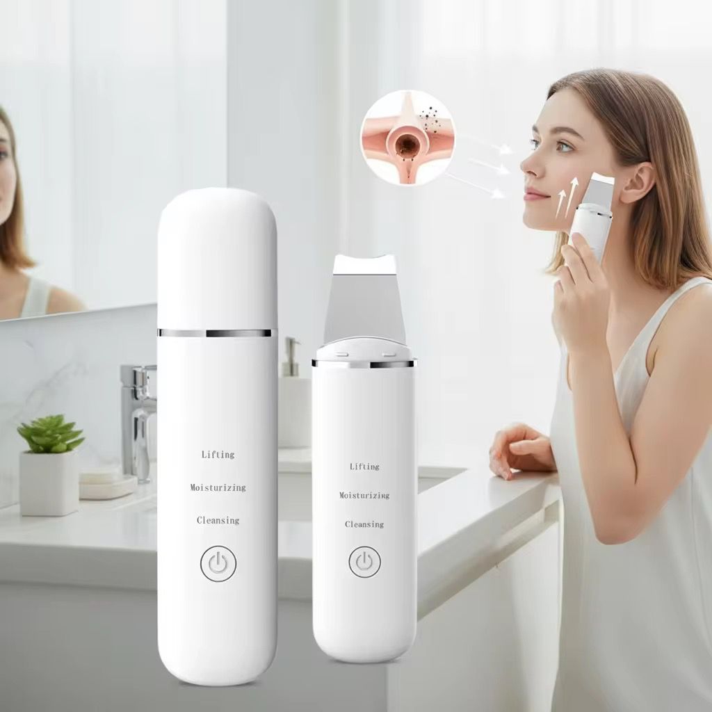 ✨ Appareil Ultrasonique de Nettoyage du Visage. Une peau propre, lisse et éclatante en quelques minutes à la maison !
