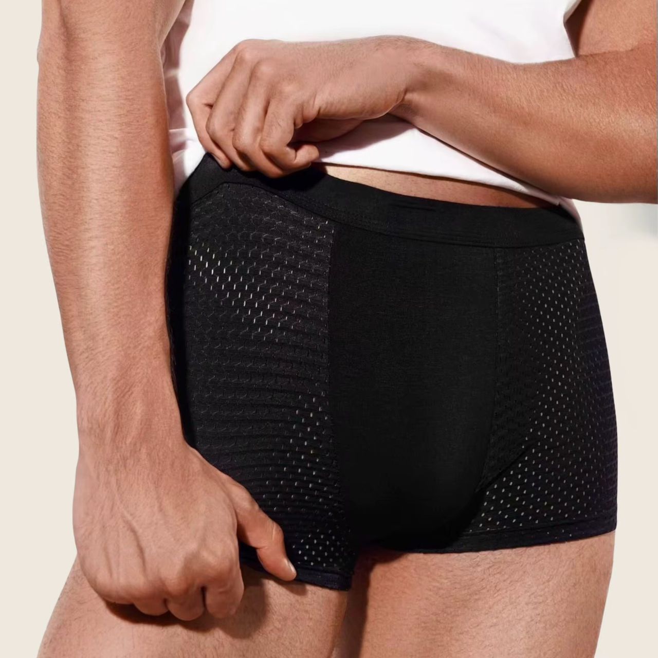 COFFRET PREMIUM DE 4 BOXERS RESPIRANTS POUR HOMME (STOCK TRES LIMITE)