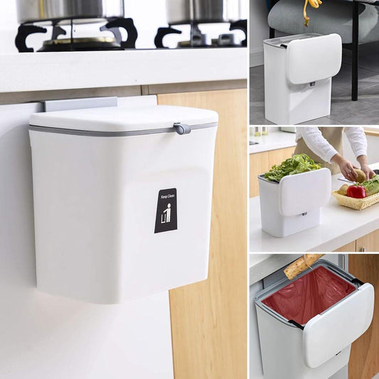 🗑️ POUBELLE MURALE PLIABLE INTELLIGENTE