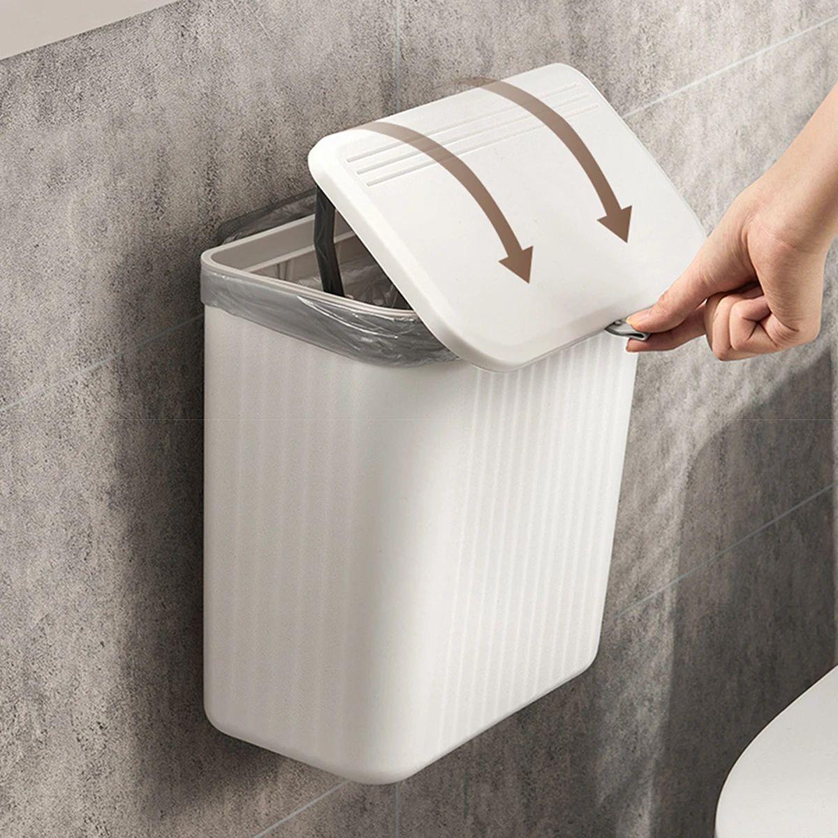 🗑️ POUBELLE MURALE PLIABLE INTELLIGENTE