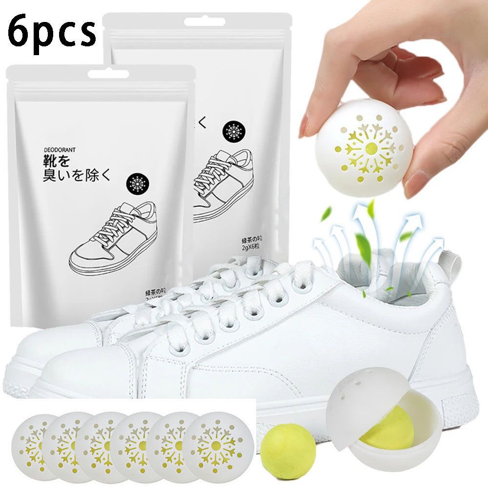 👟🔥 BOULE DÉSODORISANTE POUR CHAUSSURES 🔥👟 ( 6 Boules Dans Un Paquet )