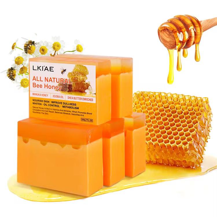 🍯 SAVON AU MIEL NATUREL LKIAE  Peau nette – éclat naturel – zéro compromis (Lot de 2 savons)