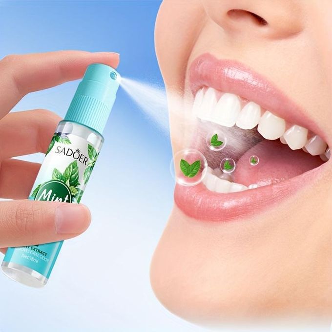 🌿 SPRAY BUCAL MENTHE SADOER – HALEINE FRAÎCHE EN 5 SECONDES.