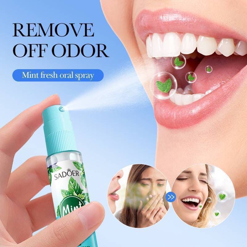 🌿 SPRAY BUCAL MENTHE SADOER – HALEINE FRAÎCHE EN 5 SECONDES.