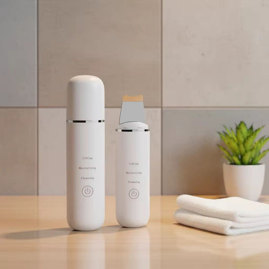 ✨ Appareil Ultrasonique de Nettoyage du Visage. Une peau propre, lisse et éclatante en quelques minutes à la maison !
