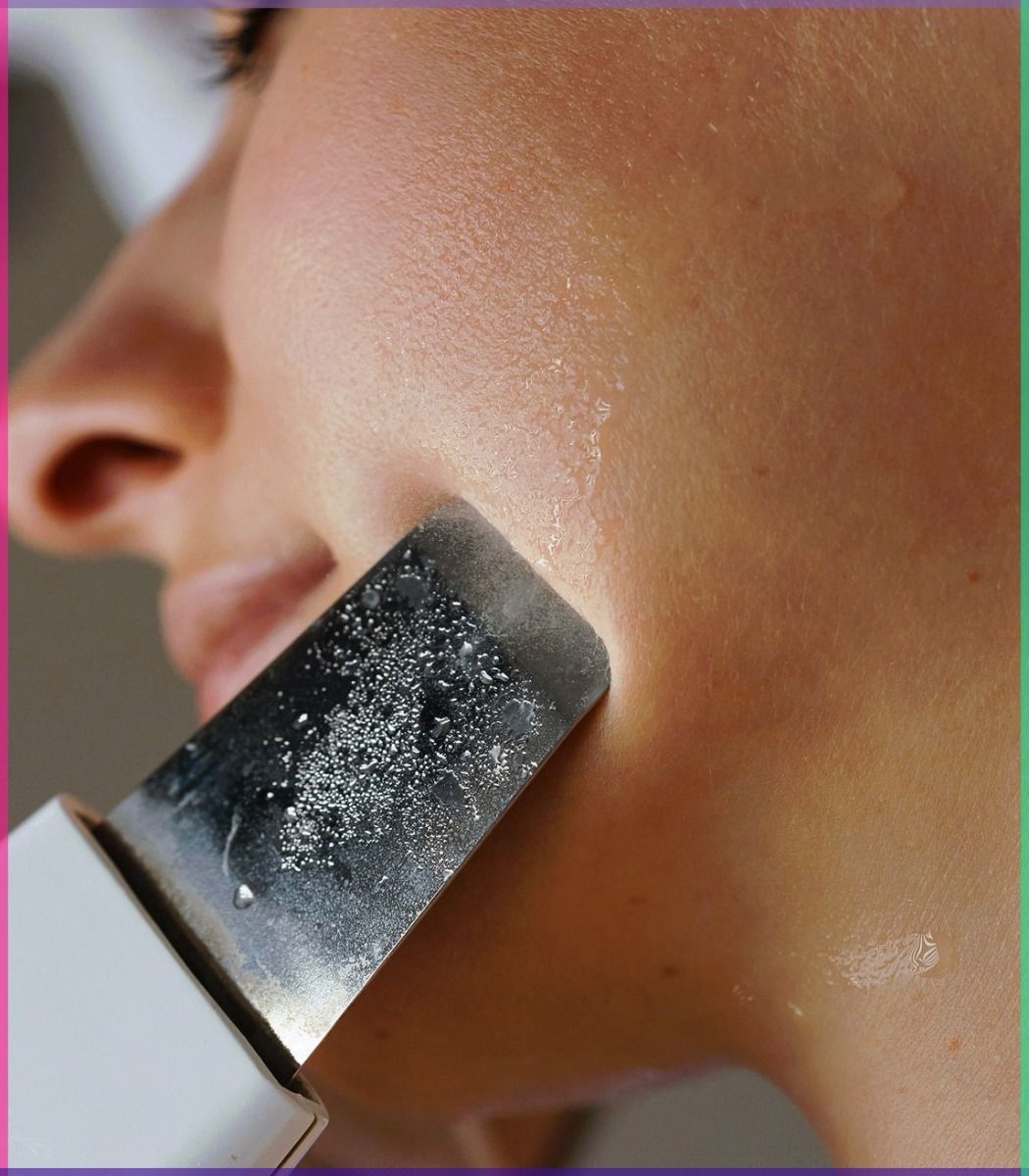 ✨ Appareil Ultrasonique de Nettoyage du Visage. Une peau propre, lisse et éclatante en quelques minutes à la maison !