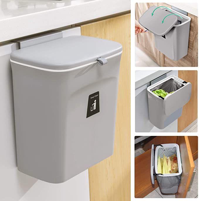 🗑️ POUBELLE MURALE PLIABLE INTELLIGENTE